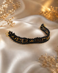 Black & Gold Beaded Bracelet