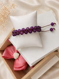 Handwoven Matte Bead Bracelet