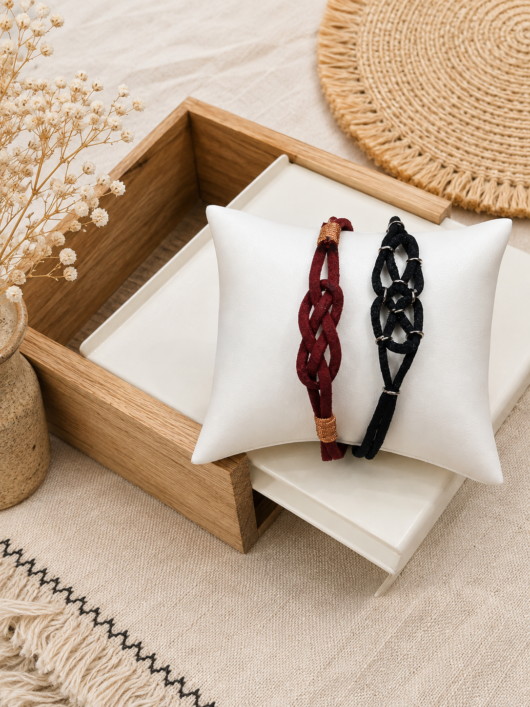 Macramé Light Band Bracelet